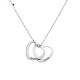 Personalised Always in My Heart Necklace - Sterling Silver
